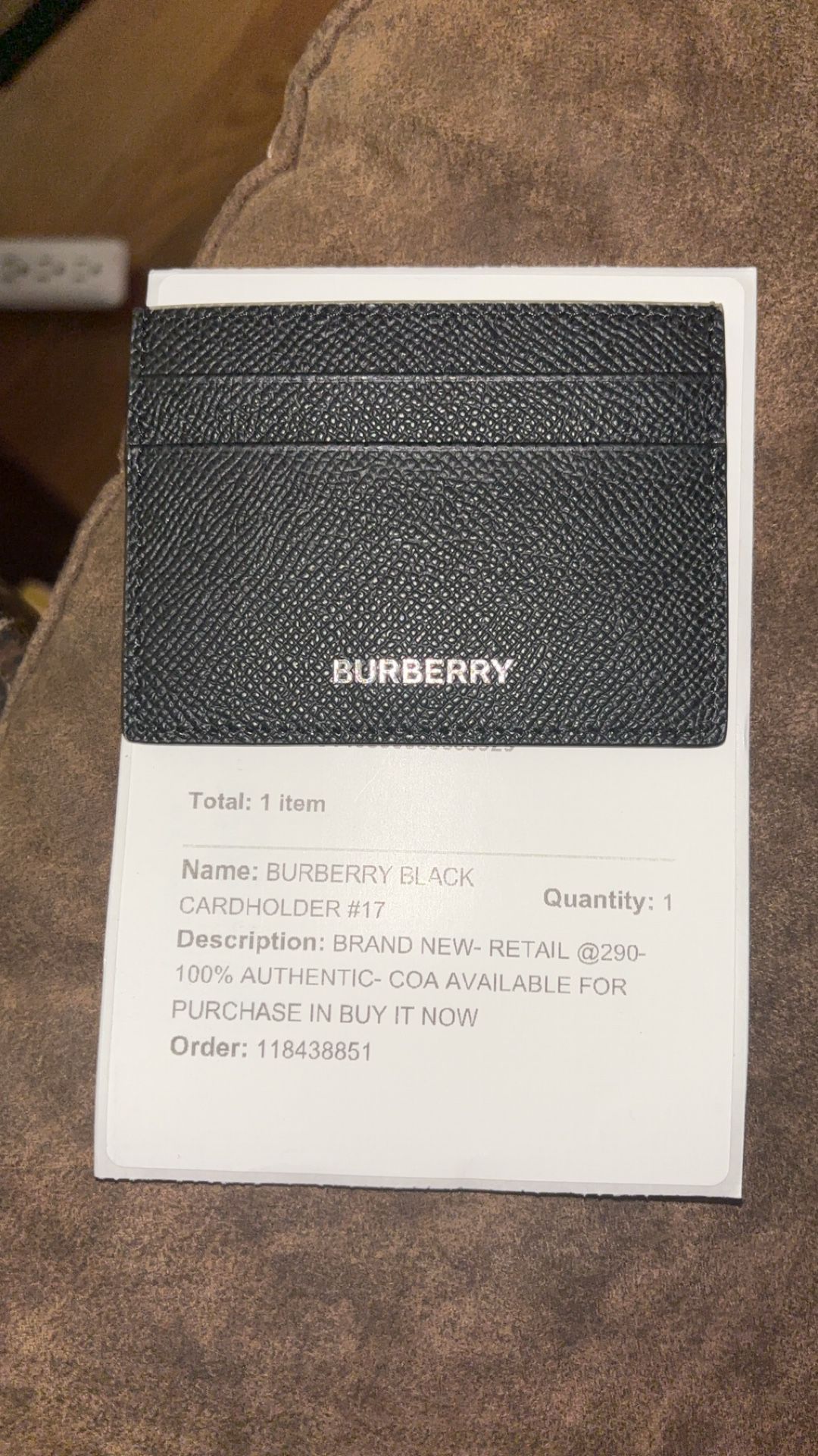 Burberry Card Holder (STEAL)