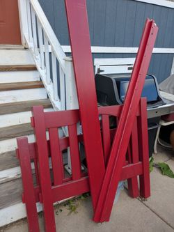 Pottery Barn Kids twin bedframe