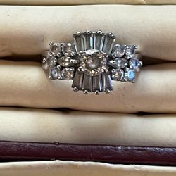 Engagement/ Cocktail Ring Zirconia 