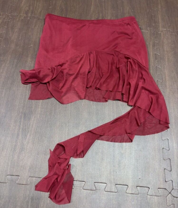 Red Mini Skirt