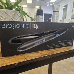 BIO IONIC 10X FLAT IRON 1"