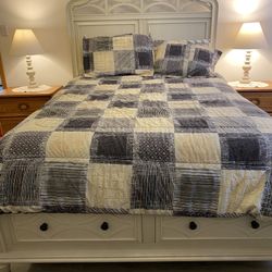 Queen bed frame