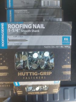 Roofing nails