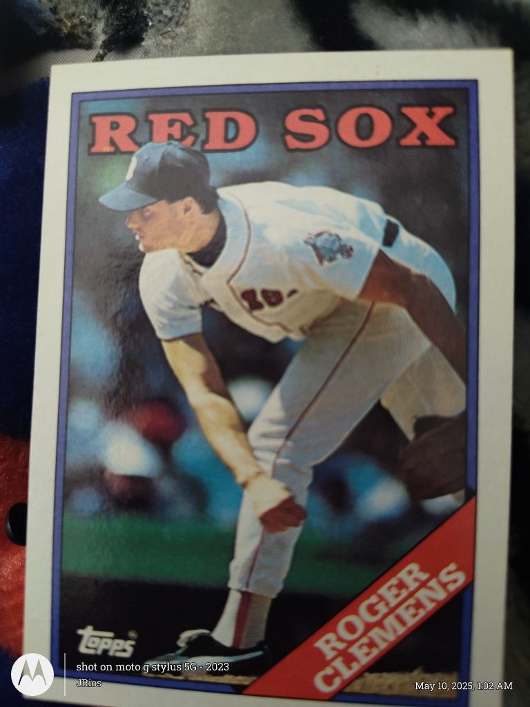 Roger Clemson Topps Baseball Card Mint Condition Obo