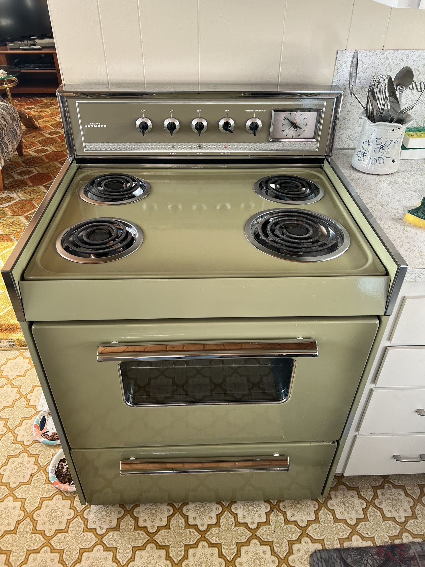 1970 Vintage Kenmore Sears Oven