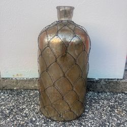 ✨ Le Soleil Malines Mercury Glass Vase – Good Condition