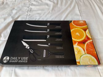 6-Piece Kitchen Knife Set