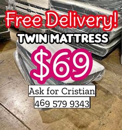 New mattresses Twin mattress Colchon individual Colchones nuevos Twin beds Camas twin