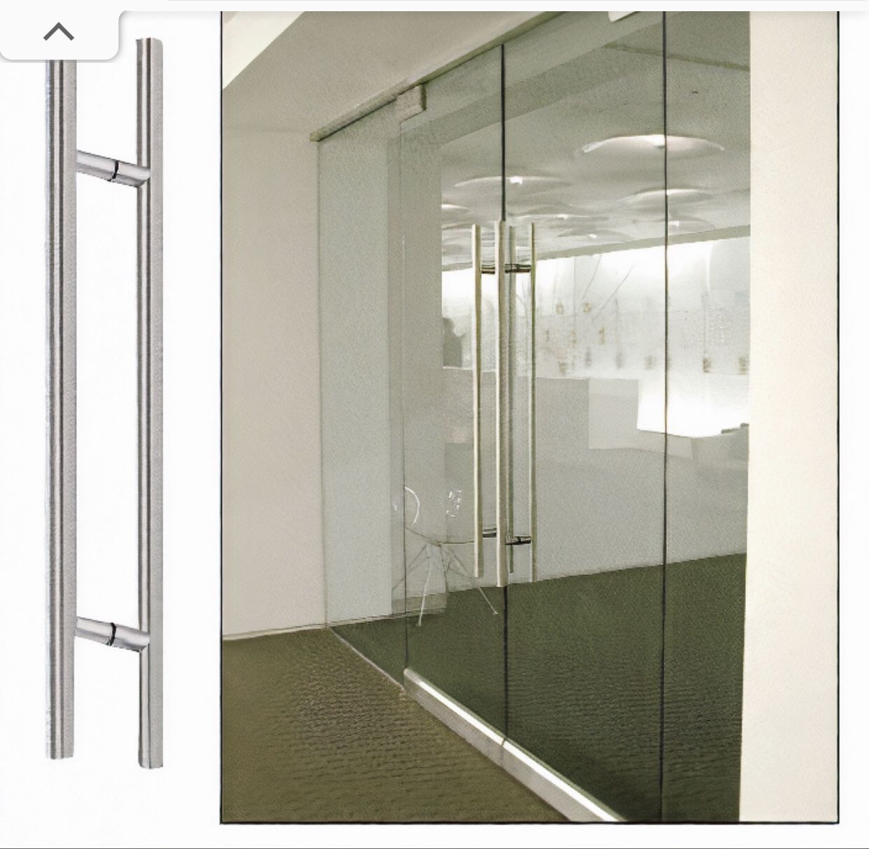 Brand New Ladder Style Door Pull 24LPBS
