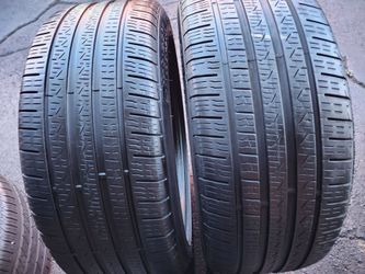 Selling (2) tires 225/45r18 Pirelli cinturato p7 all season