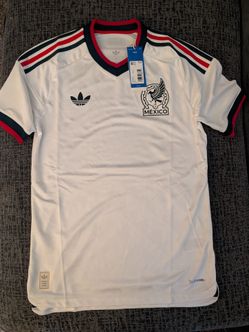 Mexico Jersey Authentic White size S men's