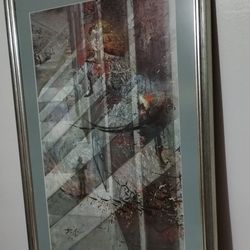 SALVADOR DALI WALL ART LITHOGRAPH PRINT 31"×21"