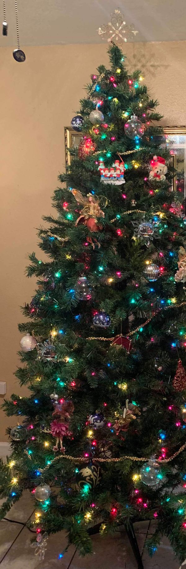 7 feet tall Christmas tree. Some lights not working. for Sale in San Diego, CA - OfferUp