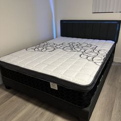 King Size Mattress Pillow Top New 