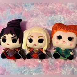 Hocus Pocus Funko Plushie Set