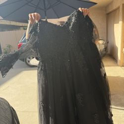 Black Wedding Dress