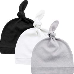 KiddyCare Newborn Baby Hospital Hat for Boy/Girl | Doctor Developed Baby Hats 0-6 Months, Baby Beanies for Infant Babies