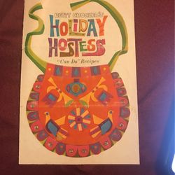 Vintage Betty Crocker Holiday Hostess Cook Book Pamphlet 