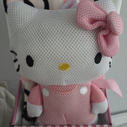 Hello Kitty Towel And Sponge Set