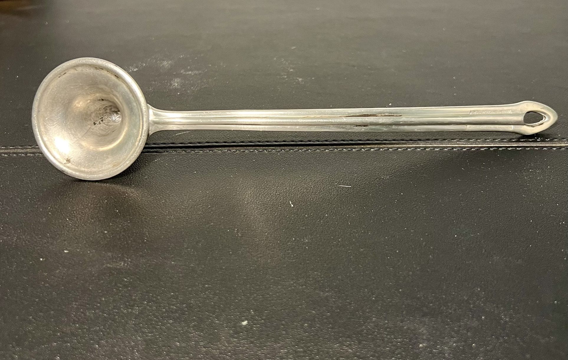 Royal Holland Vintage 1970s Pewter Daalderop Candle Snuffler 10”