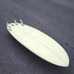 6'4 41L Quad Egg Shortboard Surfboard