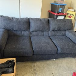 Black Garage Couch!