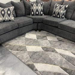 Grey Sectional Sofa Couch!! Brand New 
