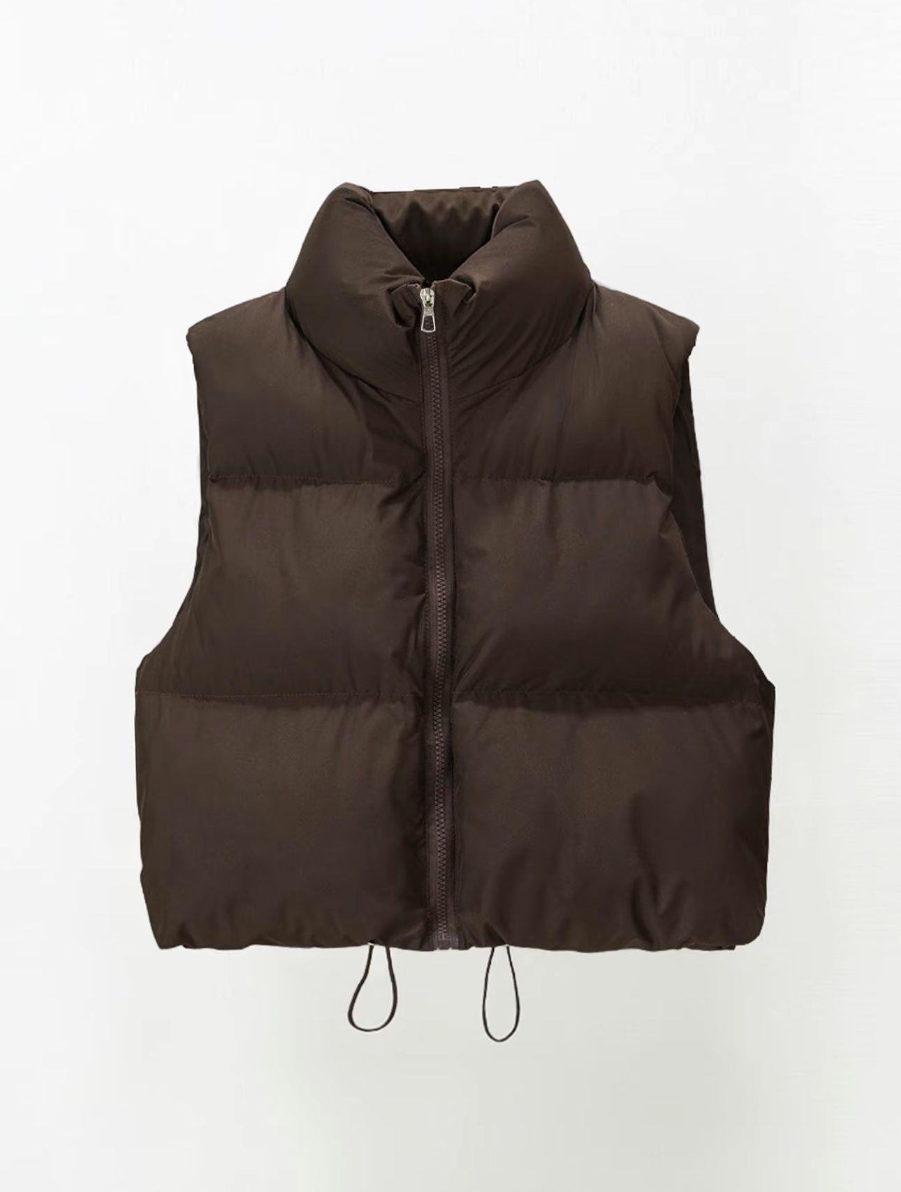 Brown Puffer Vest