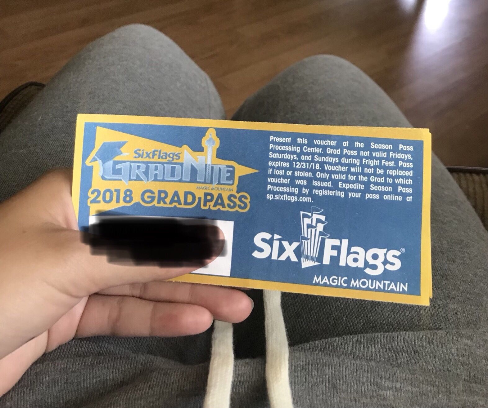 Six flags magic mountain pass