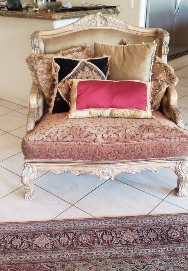 2 Neiman Marcus oversized chairs/accent Chairs