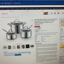 New Cook Standard Cookware Pot