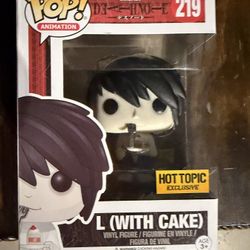 L With Cake And Light Funko Pop 