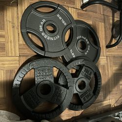 4-25lbs Olympic Weight Plates 