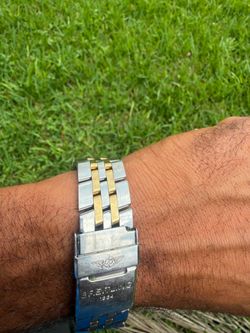 Breitling two tone band for a 44mm Brietling