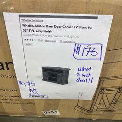 Whalen Allston Barn Door Tv Stand 