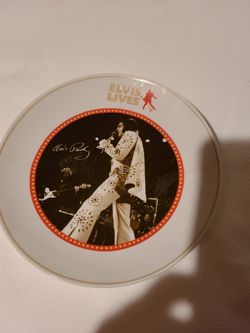 Elvis presley plate