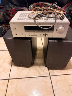Yamaha speaker with receiver