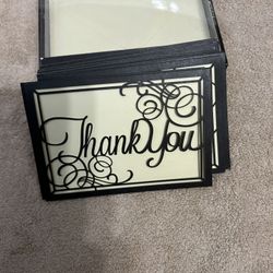 New Blank Thank You Cards With Envelope 10 Count