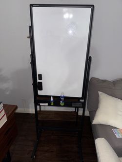 Double-Sided Rolling Whiteboard