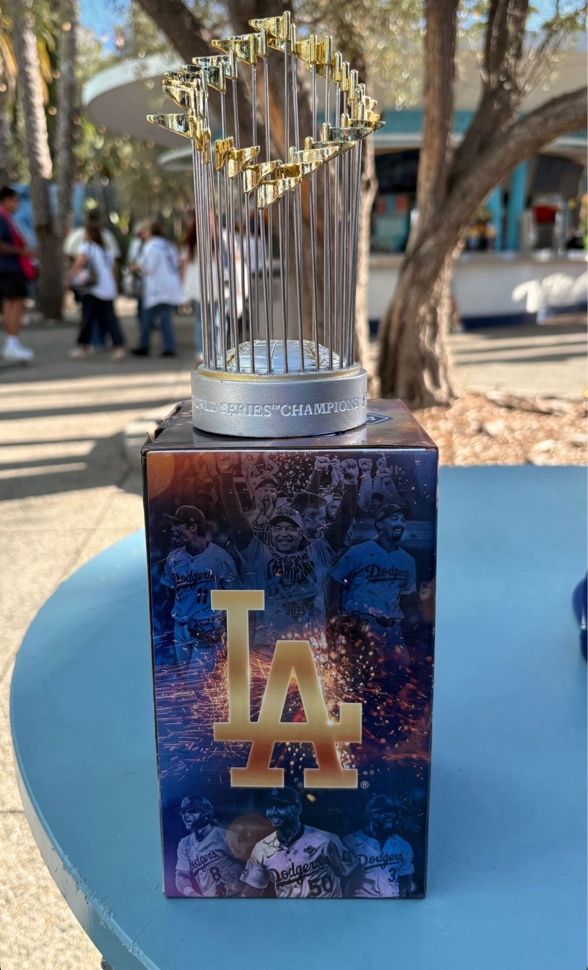 Dodgers 2025 World Series Trophy