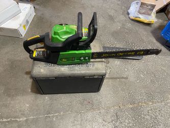 John Deere chainsaw 16 inch