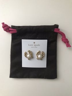 Kate Spade Crab Earrings