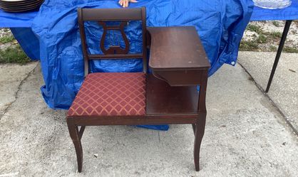 Antique Phone Chair