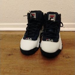 White And Blue FILA