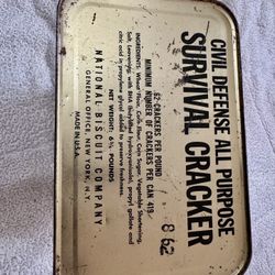 Civil Defense All Purpose Survival Crackers