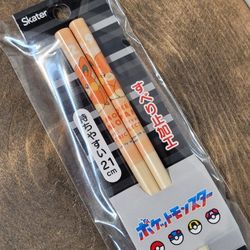 Pokemon Bamboo Chopsticks 21cm
