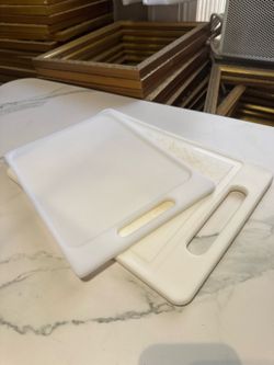 Two Acrylic Cutting Boards