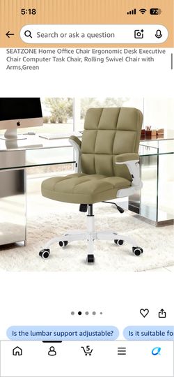 Ergonomic Office Chair (Brown)