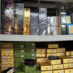 Colognes/belts 