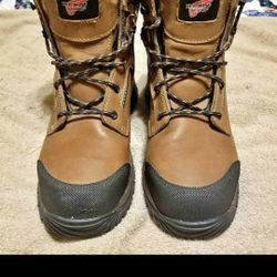 Flex Force Red Wing Safety Toe Boots Size 9.5